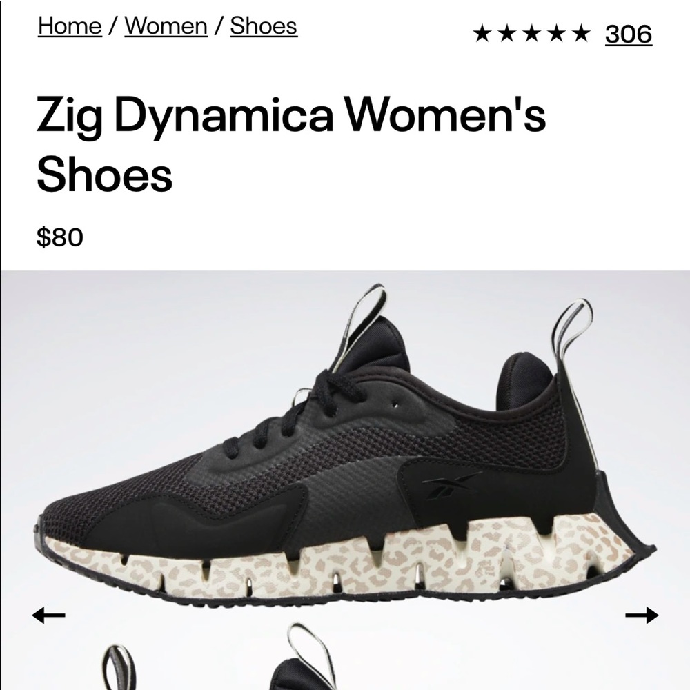 Reebok zig dynamica sneakers